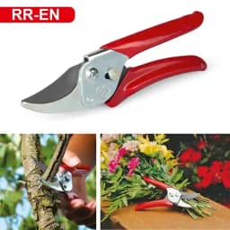 Wolf Garten Action Secateurs Set (RSEN RREN), Steel Anvil And Bypass Garden Shear Set, Garden Tool 1