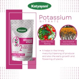 Katyayani Potassium Nitrate, 100% Water Soluble Fertilizer, Hydroponics Fertilizer, Suitable For All Crops. 3
