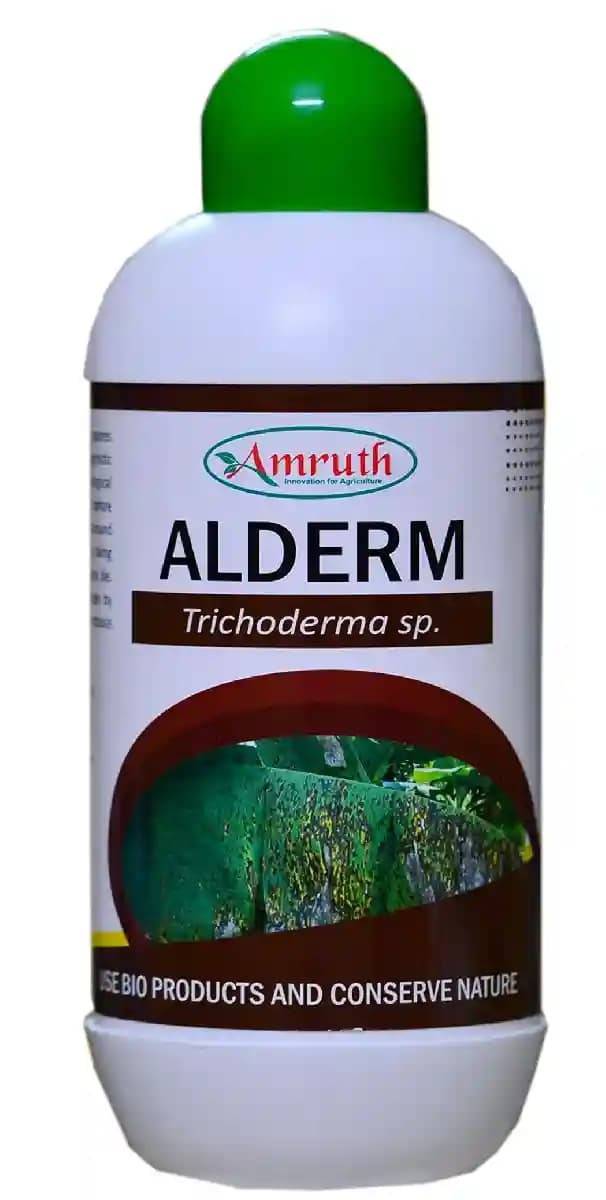 ALDERM (Trichoderma Viride) Trichoderma Viride 3%, Moisture 30-40%, 5X107 cfu-gm, 108 cfu-ml. - Image 1