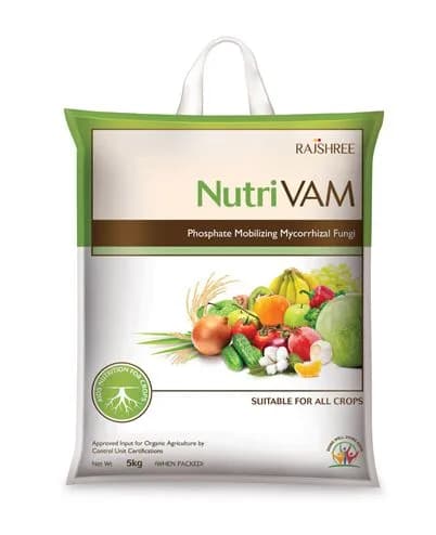 Nutrivam Phosphate Mobilizing Mycorrhizal Fungicide, For Improving plant growth and yield