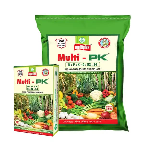 Multiplex Multi-Pk 00:52:34 Phosphorus And Potassium Fertilizer, 100% Water Soluble For All Crops - Image 4