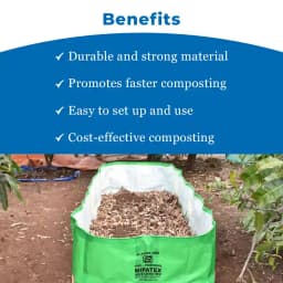 Mipatex HDPE Organic Vermi Compost Bed, High Quality Material, With Different GSM And Sizes, Color Green And White. 4