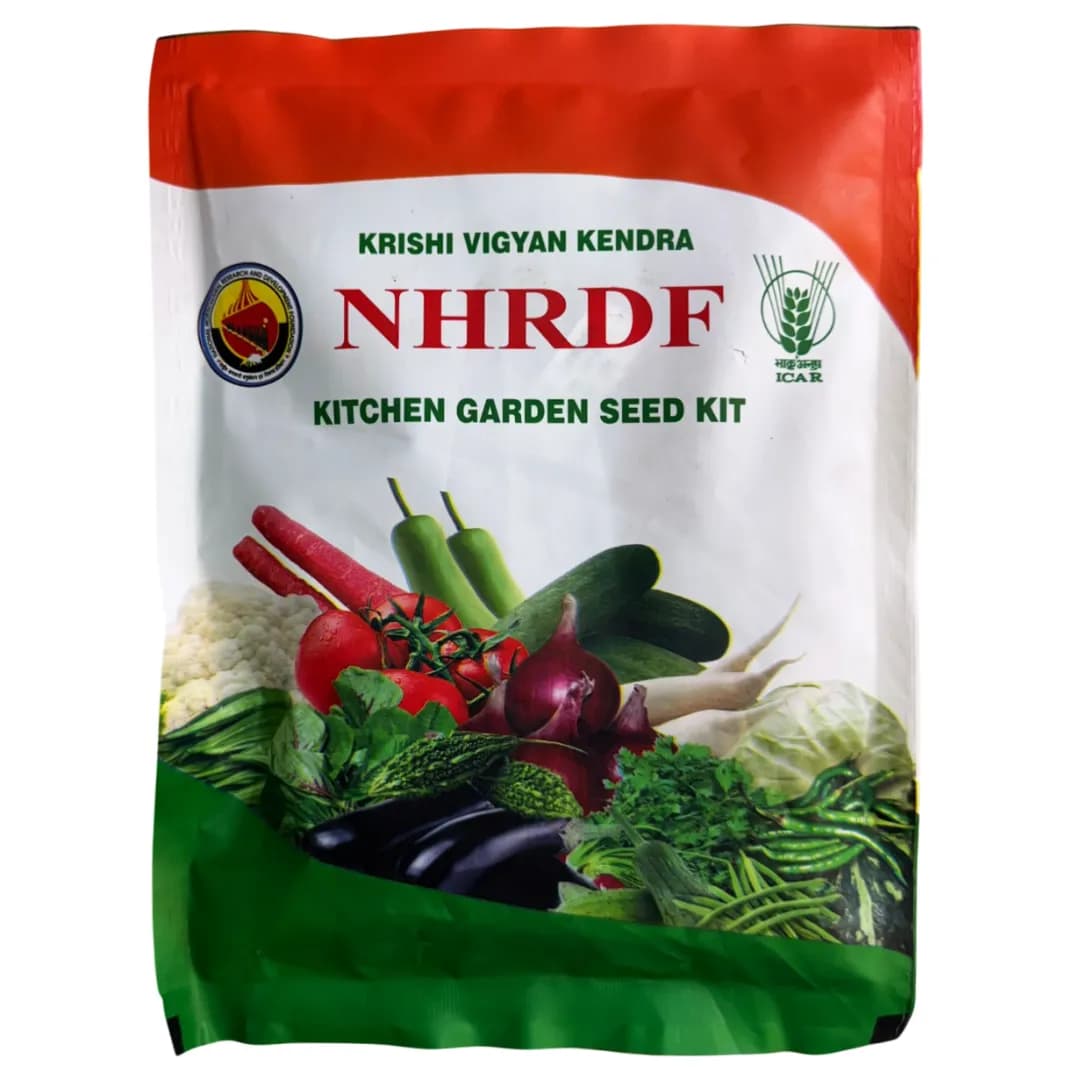 NHRDF Kitchen Garden Seed Kit, Includes 11 Premium Vegetable Seeds For Home Gardening And Healthy Crops - Image 1