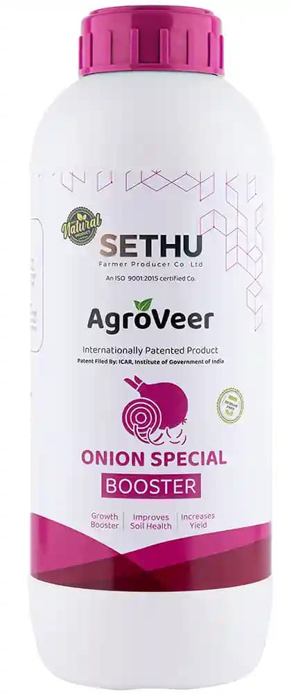 Sethu Agroveer Onion Special Booster, Increase Crop Yield, Rapid Developement Of Root.