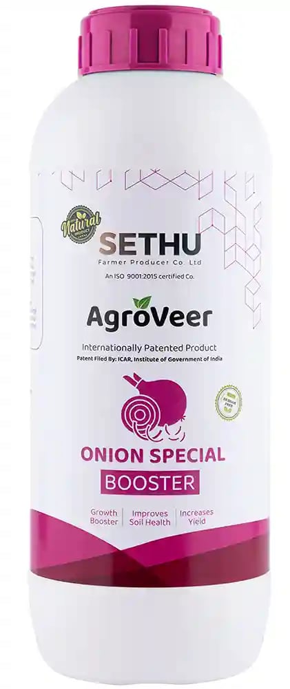 Sethu Agroveer Onion Special Booster, Increase Crop Yield, Rapid Developement Of Root.