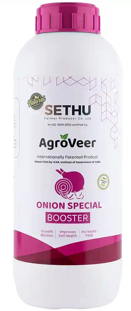 Sethu Agroveer Onion Special Booster, Increase Crop Yield, Rapid Developement Of Root.