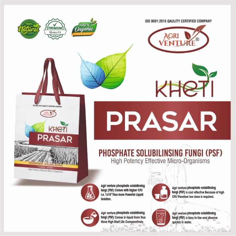 AgriVenture KHETI PRASAR PSF - Phosphate Solubiling Fungi Bacterial Product - Image 3