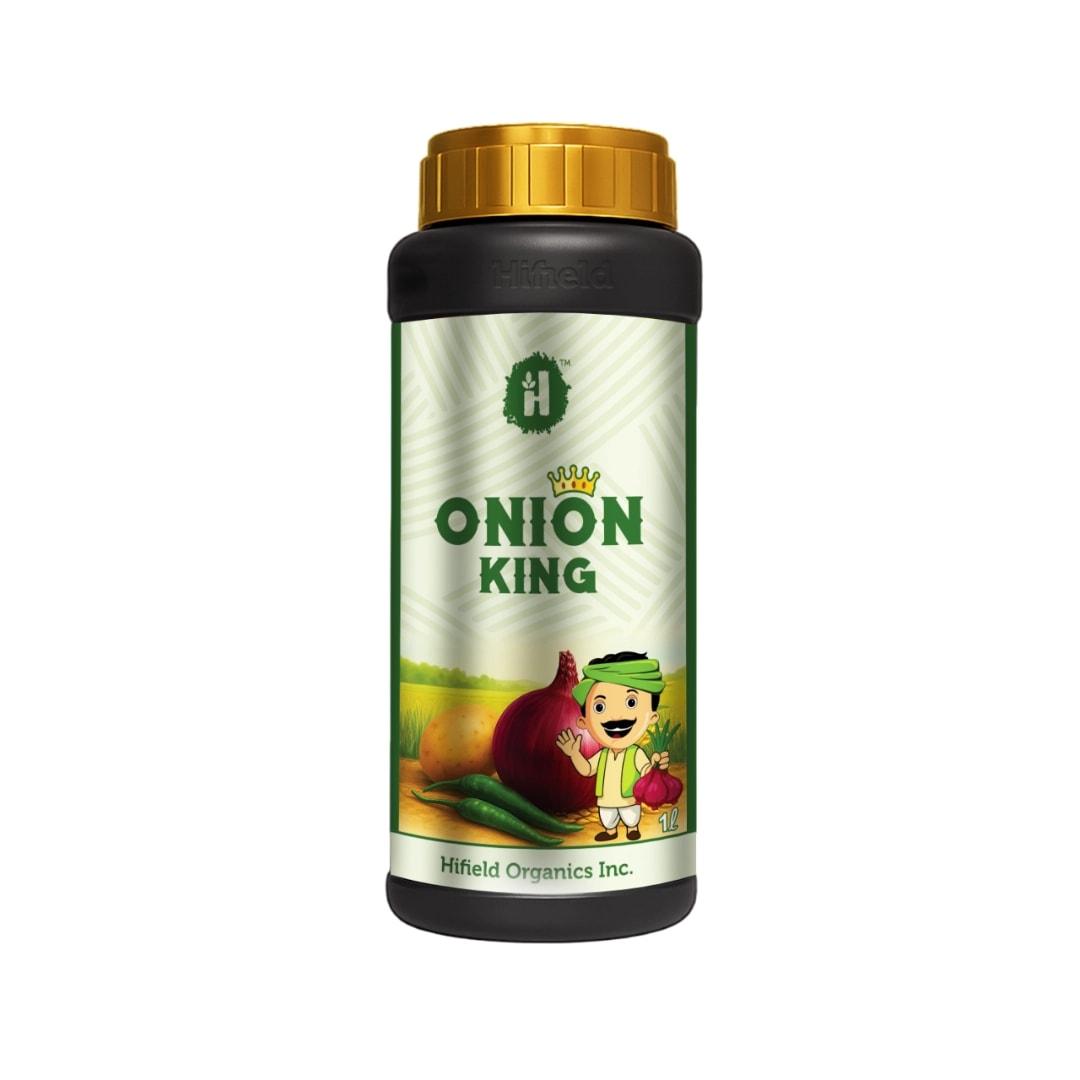 Hifield Onion King Growth Promoter for Onion Phosphorus Up Take and Big Size Onion.