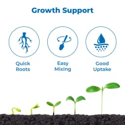 Geolife Nutri Fert Phosporus Nitrate NPK 17:44:00 Water Soluble Fertilizer, Suitable For All Crops 3