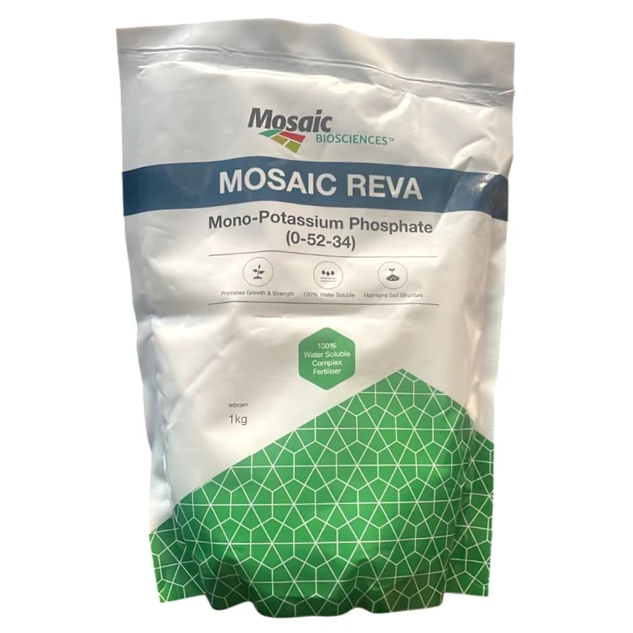 Mosaic Reva Mkp 00:52:34 Mono Potassium Phosphate, Enhancer of Plant Growth, Flowering, and Fruit Ripening - Image 1