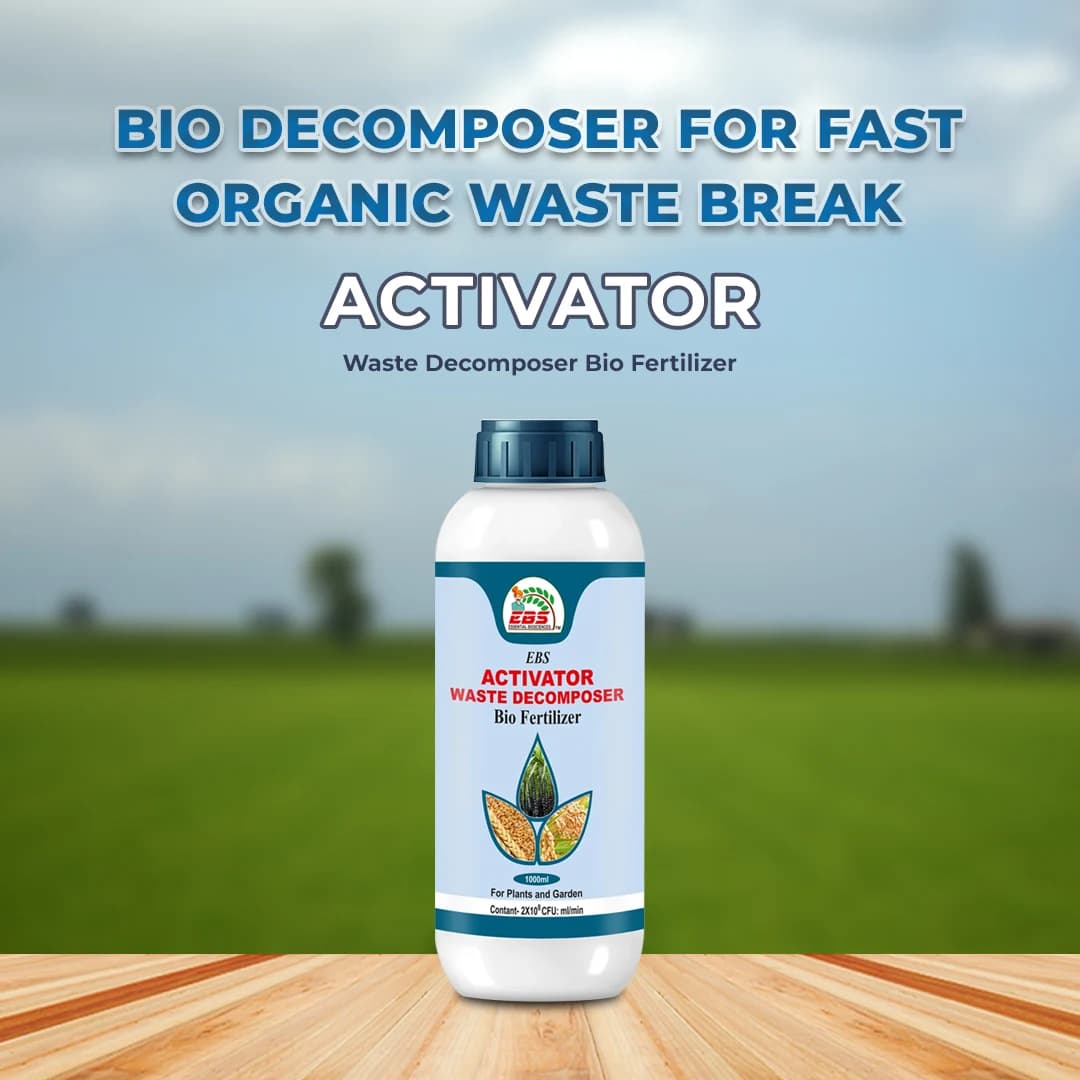 EBS Activator Waste Decomposer Bio Fertilizer, Can Convert Waste Into Compost - Image 2