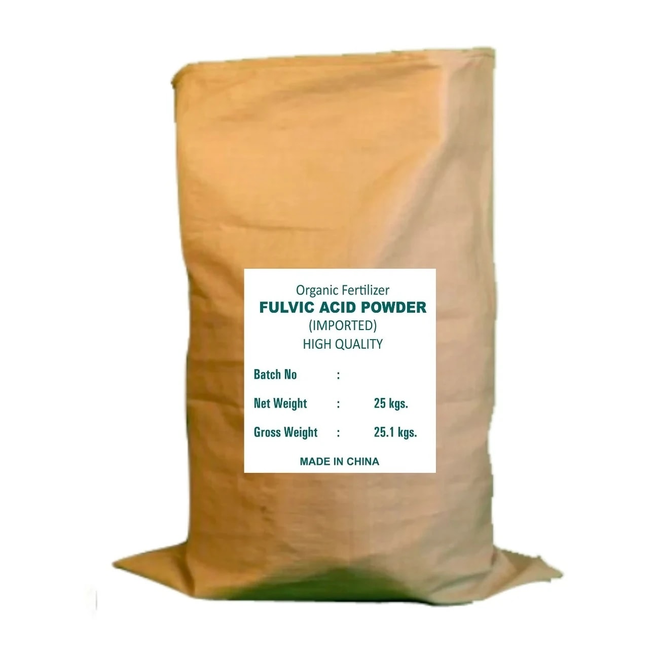 EBS Fulvic Acid Fulvic Acid 50% Organic Fertilizer, Improve Plant Root System, Increase Plant immunity and Growth Booster
