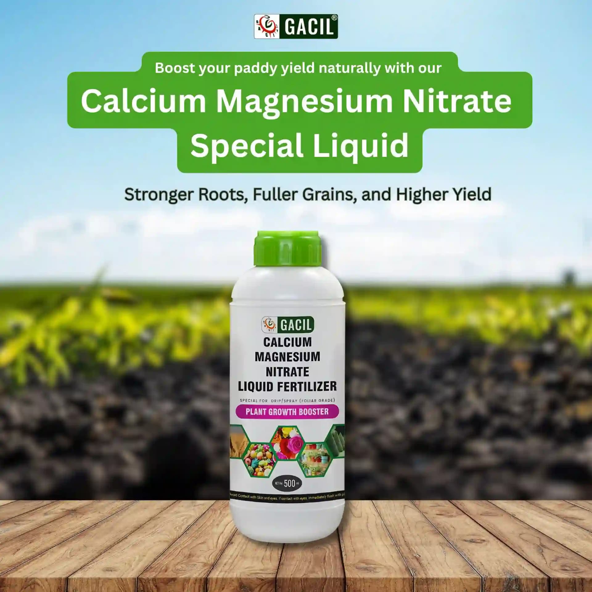 GACIL Calcium Magnesium Nitrate Liquid Micronutrient Fertilizer for Plant Growth - Image 6