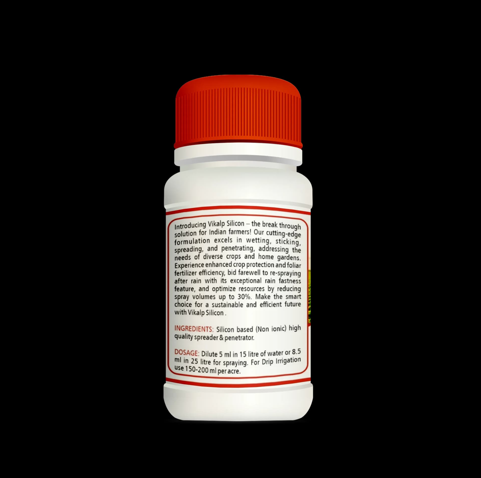 Vikalp Silicon Based Ionic Adjuvant Spreader, Increases The Effectiveness Of Agro Chemicals - Image 8