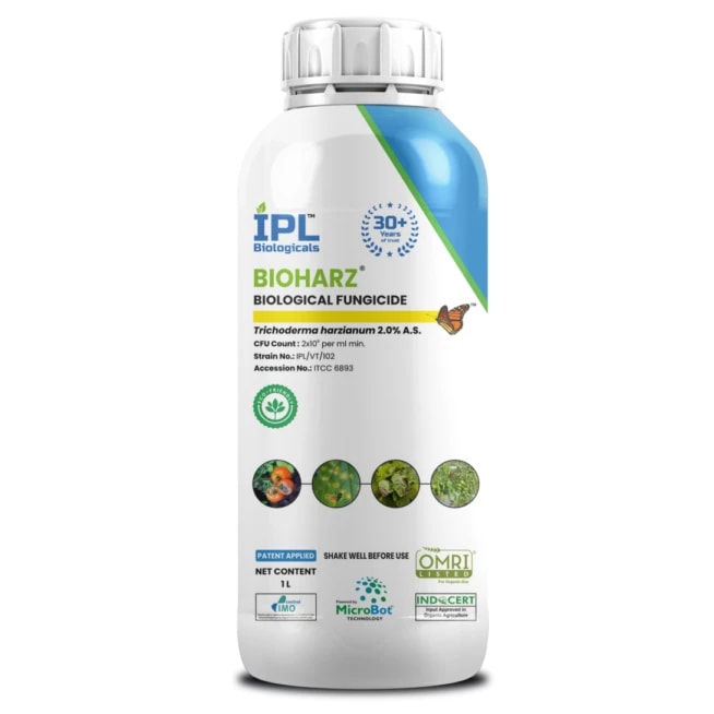 IPL Bioharz Trichoderma Harzianum 2.0% AS Bio Fungicide, Effective In Seed And Soil-Borne Disease Control