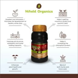 Hifield Humi Pro 15 Humic Acid 15% and Fulvic Acid 6%, Effective For Root Growth And Soil Health, Suitable For All Crops 2