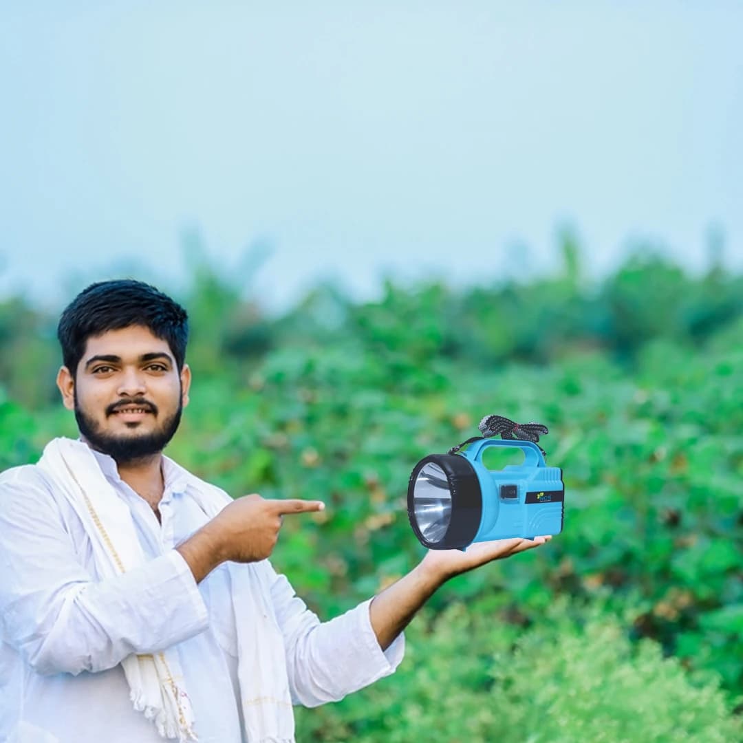 NCS Aura Flashlight Torch, 3.7 V 6000 mAh Lithium-Ion Battery, Can Be Used In Agricultural Activities, Outdoor Activities, and Home - Image 5