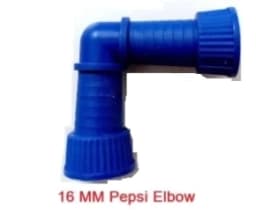 Siddhi Irrigation Drip Accessories Pepsi Elbow 16 MM, Strong and Durable Plastic, Use for Gardening, Greenhouses, And Nurseries 3