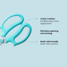 IFFCO Urban Garden Multipurpose Garden Scissors, Precision Cutting For Leaves, Flowers & Trimming 4