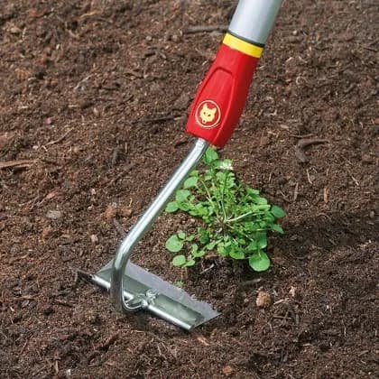 Wolf Garten Draw Hoe (HU-M 10) 10cm, Garden Weeder, Makes Quick Work Of The Arduous Task Of Weeding - Image 2