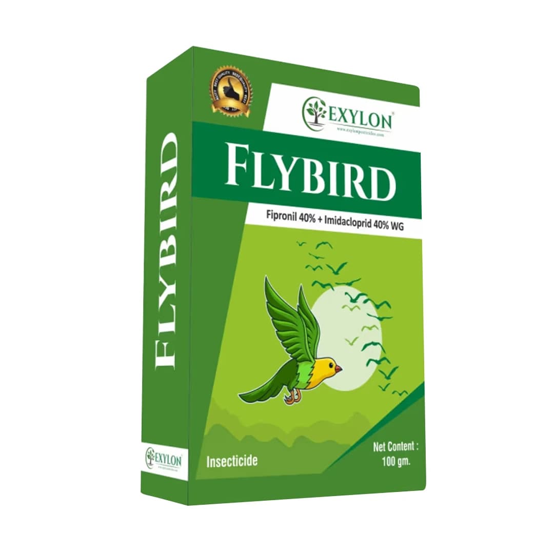 Exylon Flybird Fipronil 40% + Imidacloprid 40% WG Insecticide, Dual-Action, Effective Pest Control - Image 1