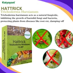 Katyayani Hattrick Trichoderma Harzianum Bio Fungicide Powder Advanced Biological Solution For Effective Fungal Disease Control 4