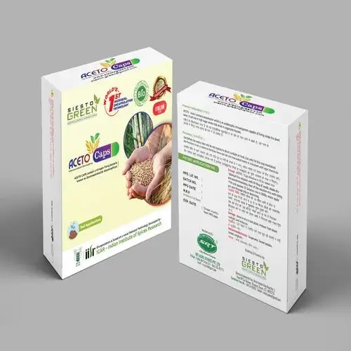 Siesto Green Aceto Capsules. It contains a Nitrogen fixing Bacteria known as Gluconacetobacter diazotrophicus.