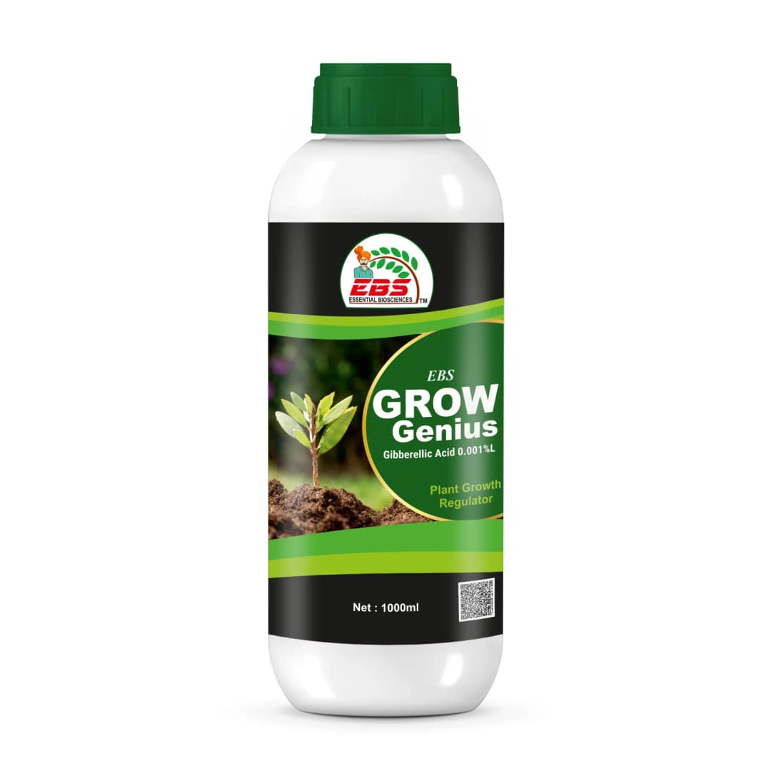 EBS Grow Genius Gibberellic Acid 0.001% L, Which Stimulate & Regulate The Plant Growth