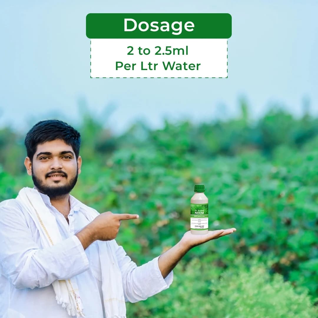 Dr. Anand Neem, 3000 PPM Neem Oil, Use To Improve Resistance In Plants , Useful For all Crops Plain Neem oil - Image 5