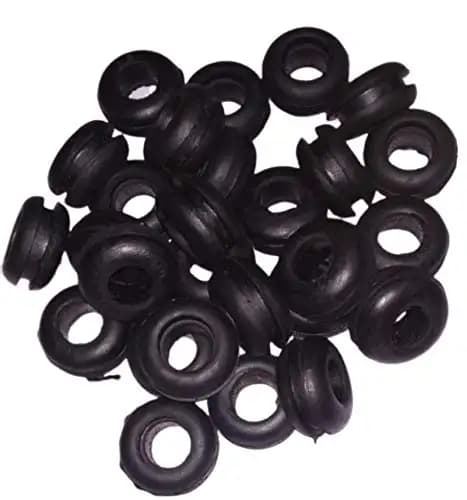Siddhi Irrigation Rubber Grommet (16 mm) Durable and Long Lasting, Black Colour, High Quality Product - Image 1