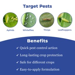 Adama Suckgan - Thiamethoxam 25% WG, Highly Effective And Systemic, Belongs to Neonicotinoid Group. 3