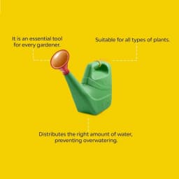 CropKraft Garden Watering Can, Made From High Quality Material Large Area Cover Without Constant Refills 7