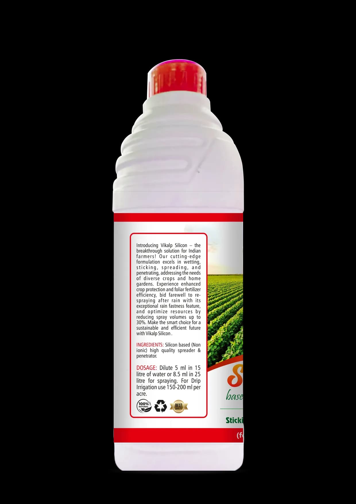Vikalp Silicon Based Ionic Adjuvant Spreader, Increases The Effectiveness Of Agro Chemicals - Image 2