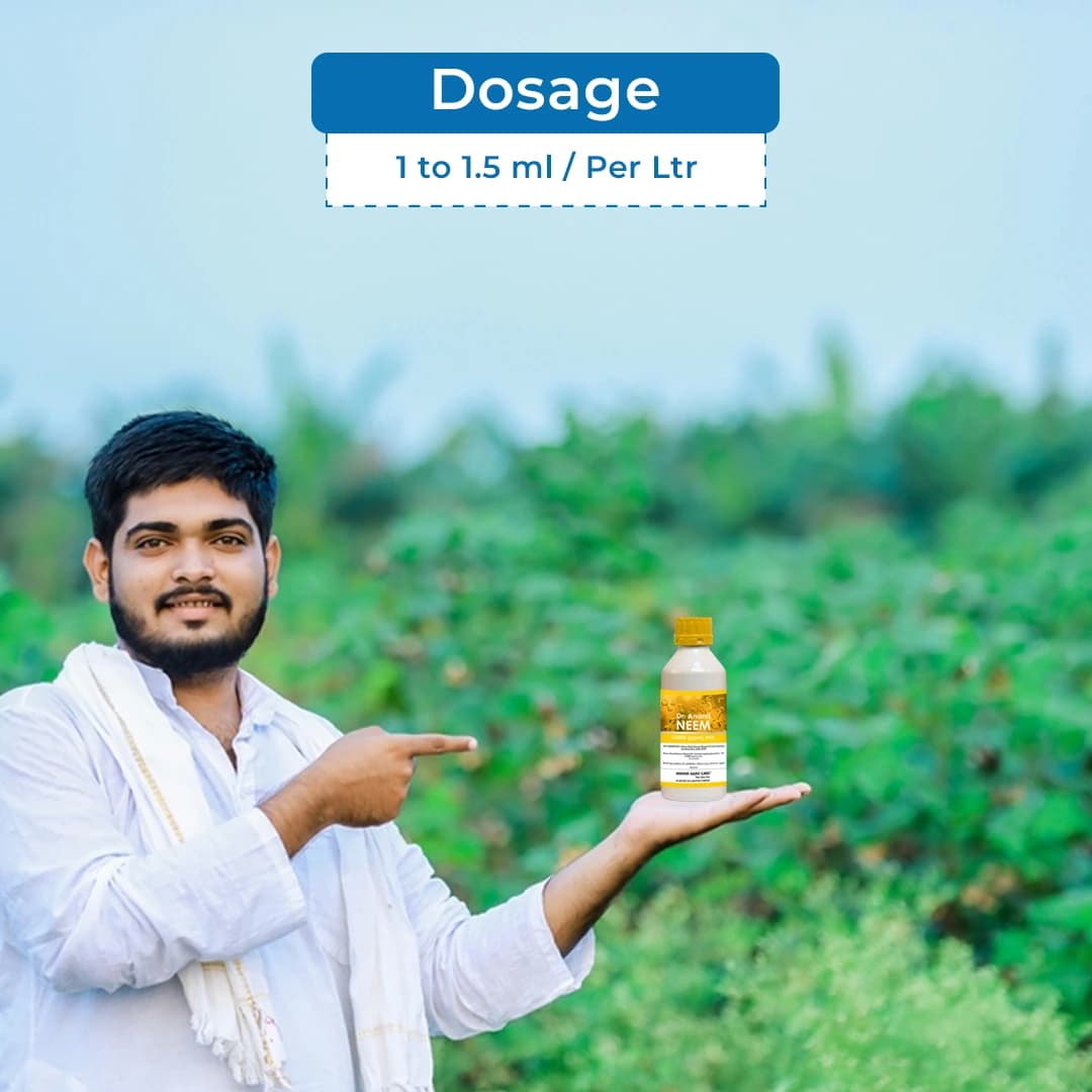 Dr. Anand Neem Oil 10000 PPM Effective Bio Insecticide, Reduces The Incidence Of Harmful Caterpillars In Crops. - Image 5