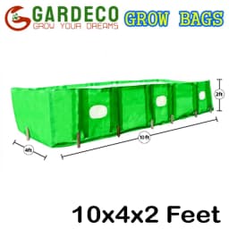 GARDECO 450 GSM UV Treated HDPE Organic Vermi Compost Maker Bed, Durable And Easy To Install (Green) 5