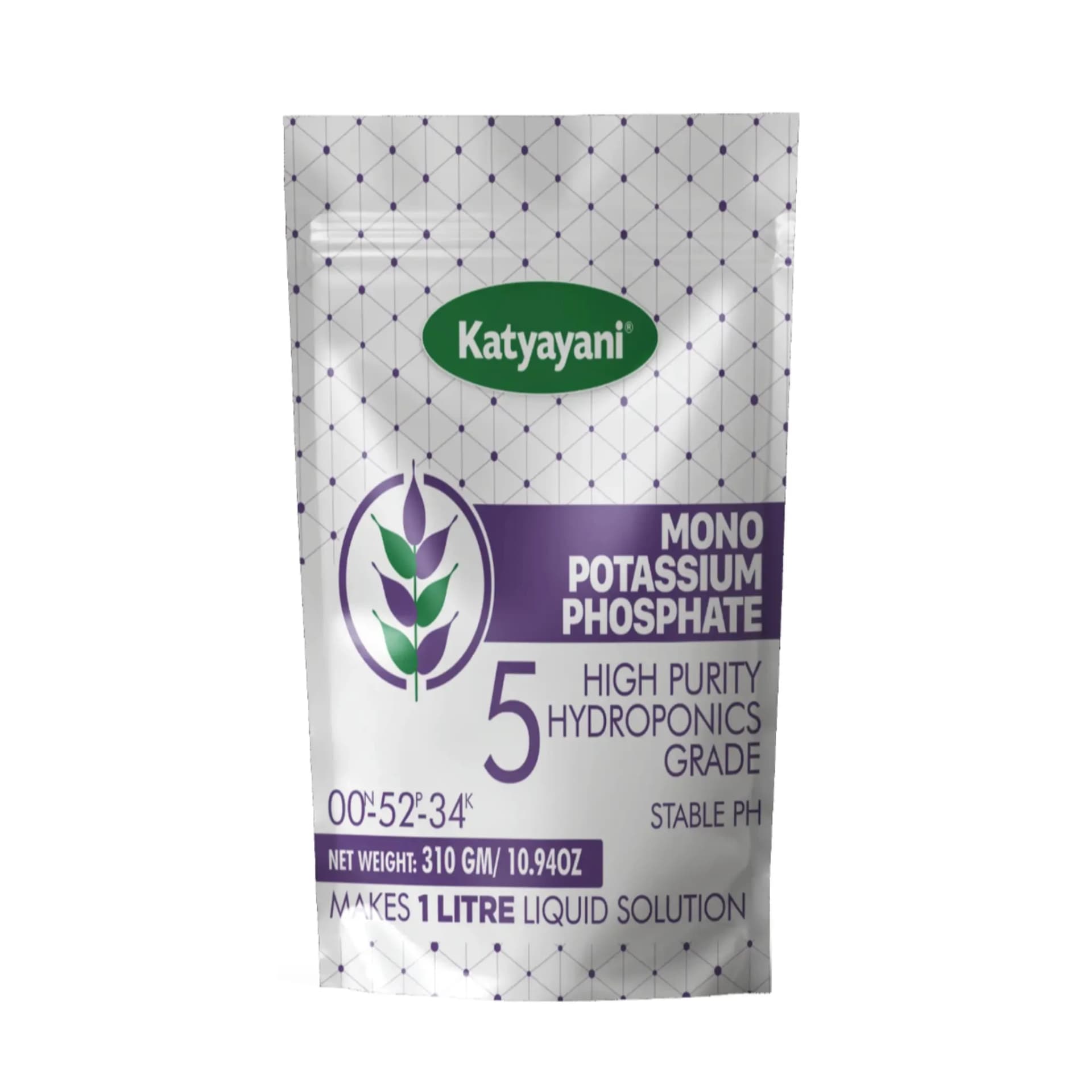 Katyayani Mono Potassium Phosphate, High Purity Hydroponics Grade, 100% Water Soluble Fertilizer, Suitable For All Crops. - Image 1