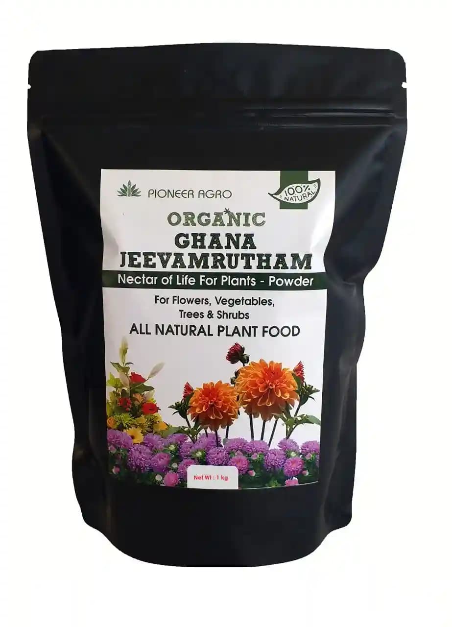 Ghana Jeevamrutham Nector of Life for Plants, Organic Fertilizer with Nitrogen and Micro Organisms - Image 1