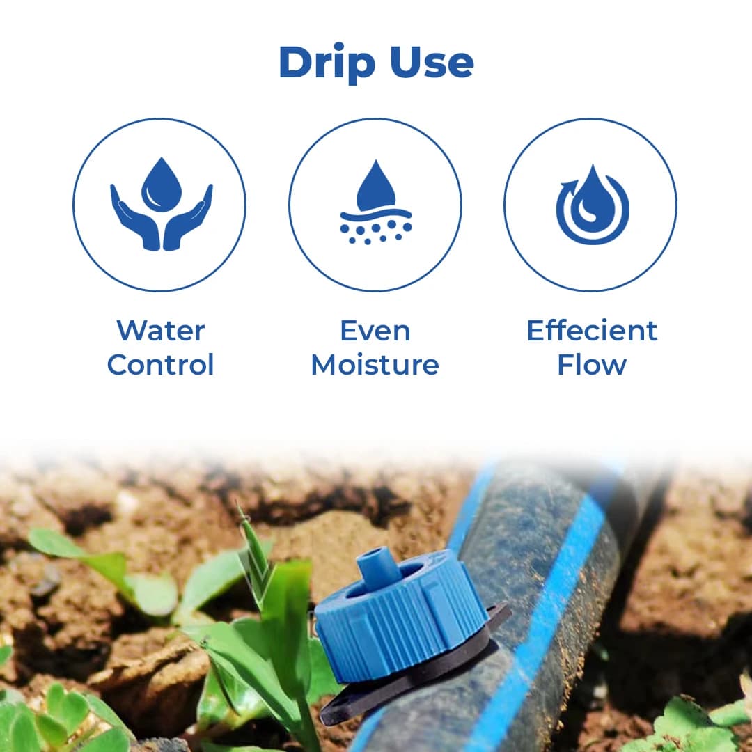 Siddhi Drip Irrigation Online Dripper, Durable Material, Well Designed, Easy To Fit (Color May Vary) - Image 3