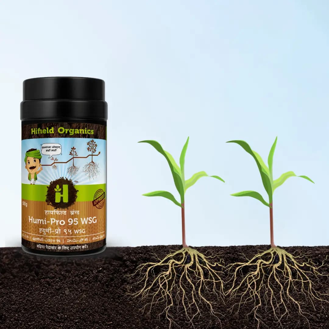 Humi-Pro 95 WSG Potassium Humate , Helps in White Root Development, Water Retention - Image 5