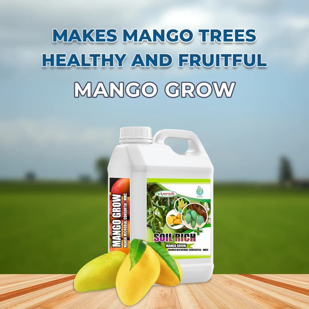 Amruth MANGO GROW Mango Microbial Consortia-MMC, Helps In Plant Growth And Development, Specially For Mango - Image 2