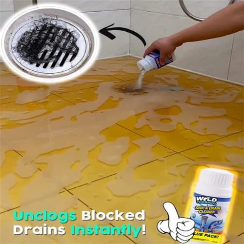 Sink And Drain Cleaner, Super Clog Remover Chemical Powder (110 Gm) - Image 5