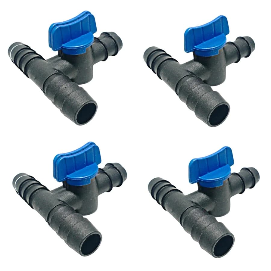 Radhe Agri 16 MM Tee Connector, PVC Material, Tap Cock And Straight Connector - Image 6
