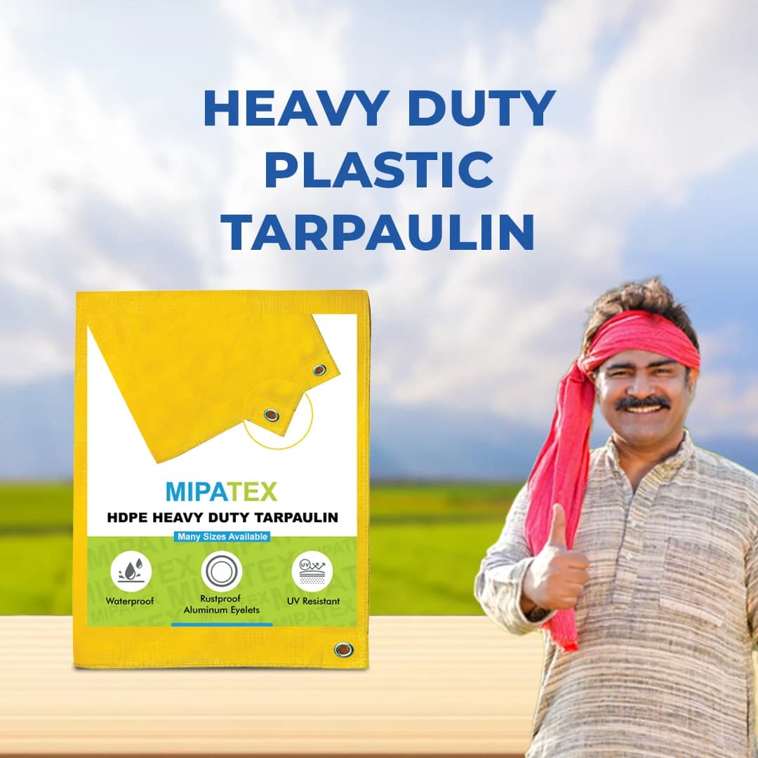 Mipatex Tarpaulin 200 GSM Waterproof Multipurpose Use UV Stabilized, Heavy Duty Material. - Image 5