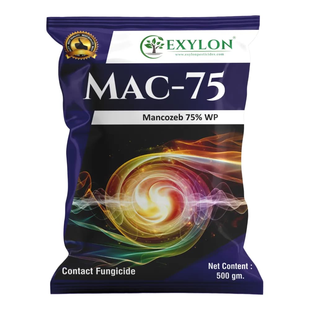Exylon Mac 75 Mancozeb 75% WP Fungicide, Broad-Spectrum, Effective Disease Control In Crops