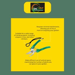 CropKraft Pruner Secauter, Ideal For Deadheading, Trimming, And Shaping A Variety Of Plants 3