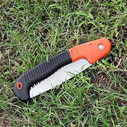 Radhe Agri Folding Pruner Cutter, Steel Manganese Garden Hand Saw Tools, Cutting Sawing Pruning Tree Branch Bypass Pruner (Manual) - Image 3