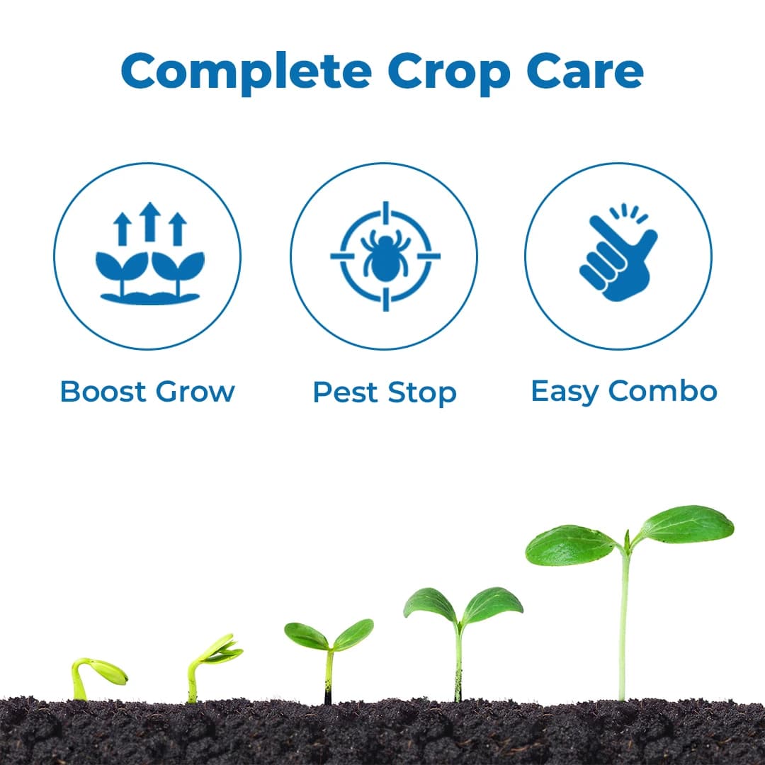 AgriBegri Combo Pack (Emoctan 250gm + Agrigib 500ml) Powerful Combination, Complete Crop Protection and Growth Solution - Image 3