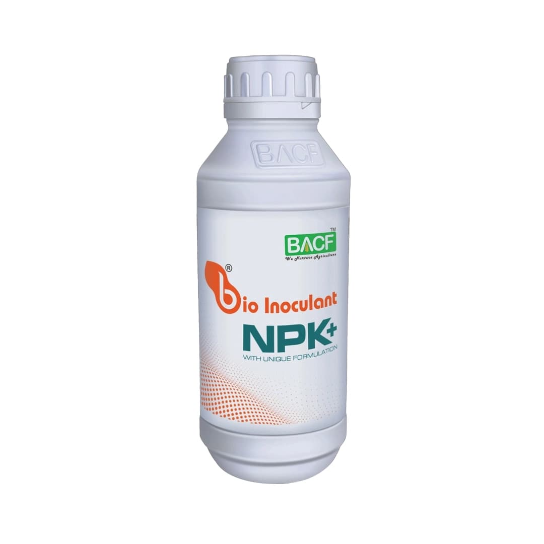 BACF Bio Inoculant NPK+ with NPK Bacteria, PGPR, Sea weed, Humic, Fermentation media with Contact and systemic action - Image 1