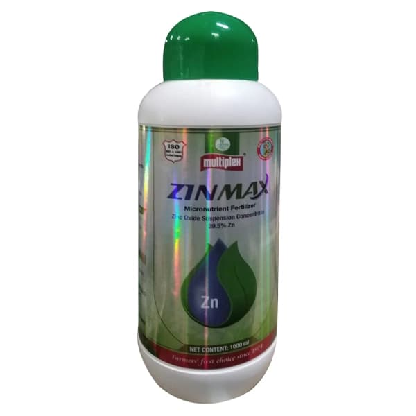 Multiplex Zinmax Zinc Oxide Suspension Concentrate 39.5% Zn Micronutrient Fertilizer - Image 1