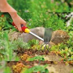 Wolf Garten Double Hoe (LN-2K), Comfortable Grip, Lightweight And Easy to Use 3